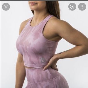 Pink Camo Buffbunny top